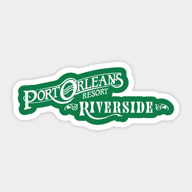 Port Orleans Riverside Logo Sticker by Lunamis